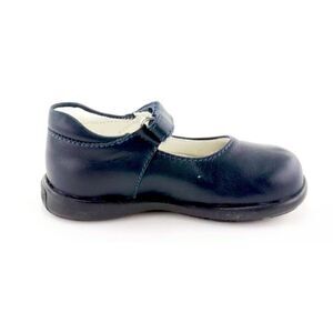 Primigi leather Mary Janes navy Blue shoes 5.5
